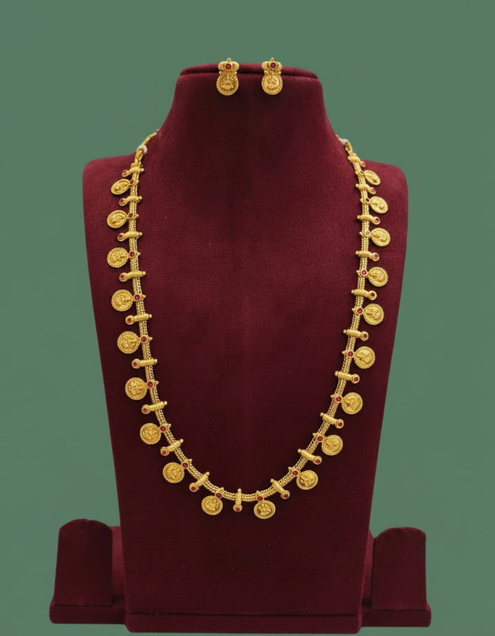 Matt Finish Kaas Mala Haram Set