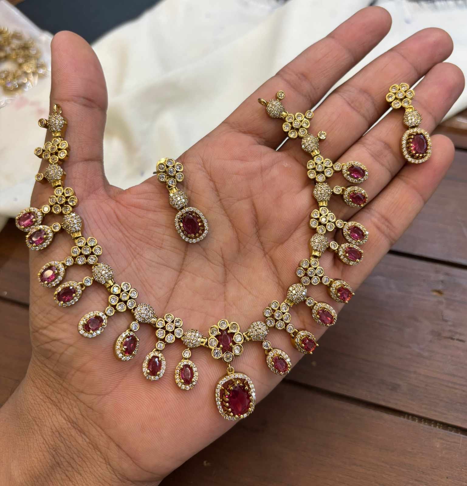 gold-finish-ad-stone-necklace-set