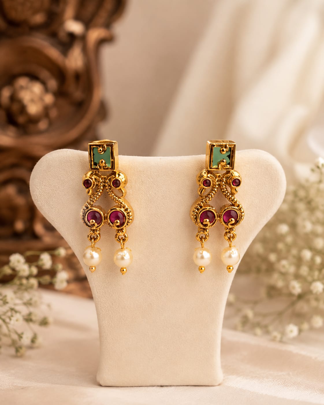 gold-finish-ad-stone-necklace-set
