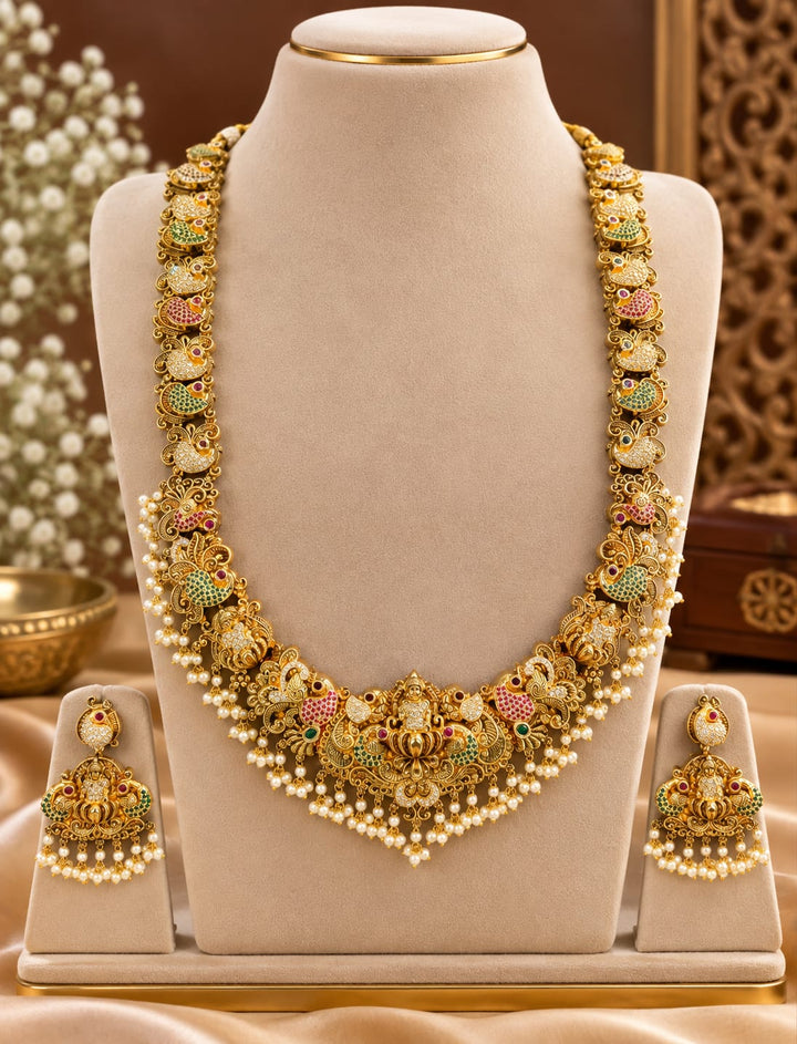 Antique AD Stone 3D Design Haram Set