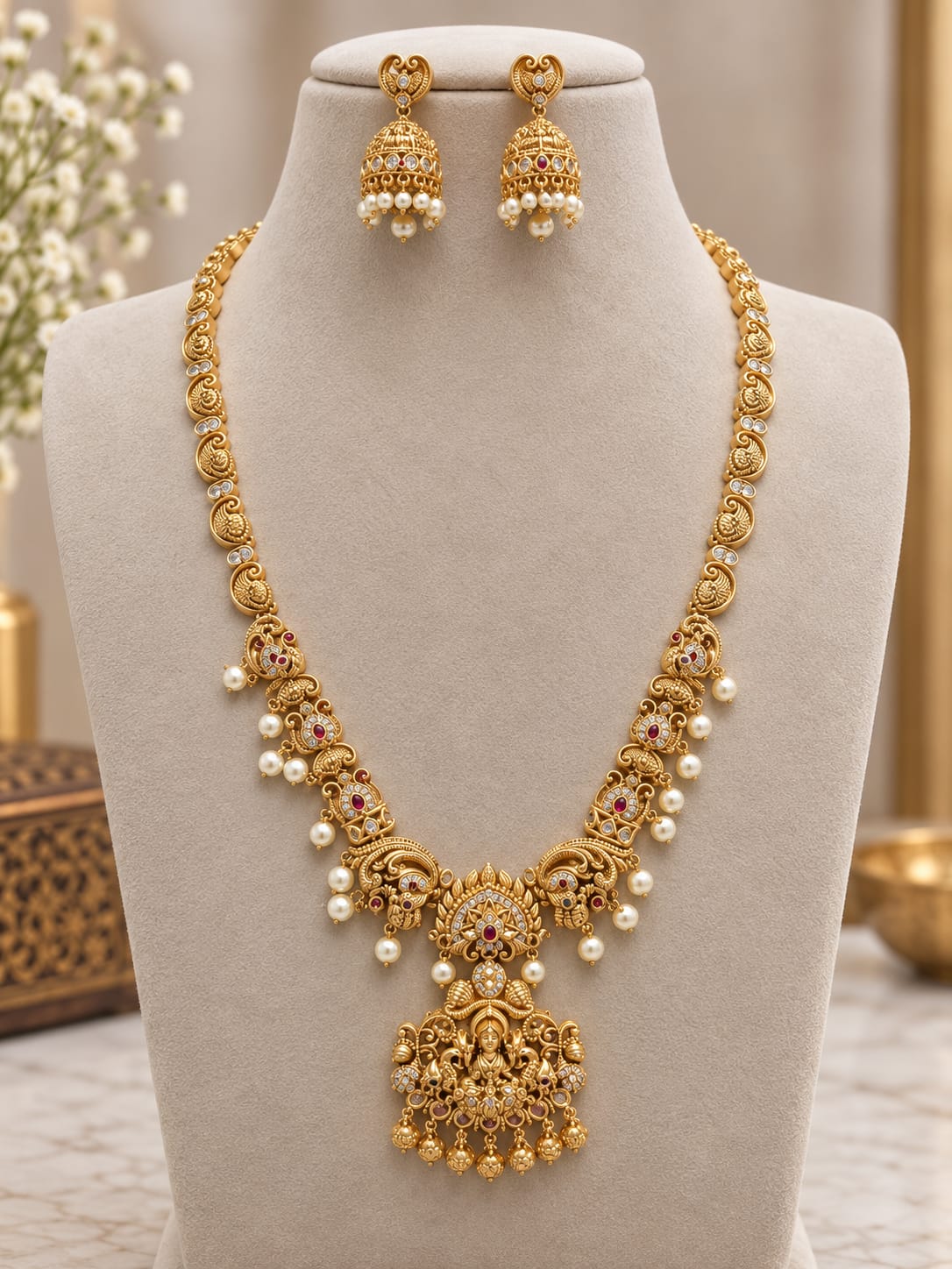 antique-design-lakshmi-haram-set