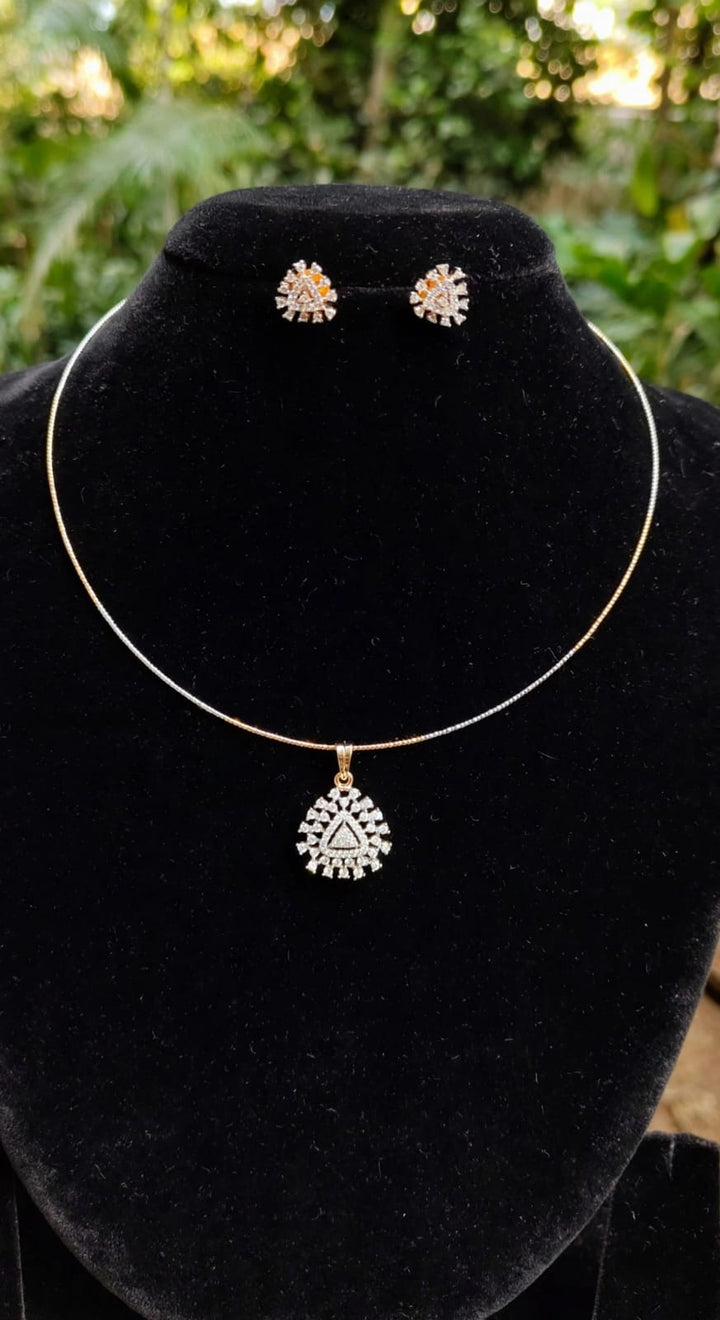 AD Stone GJ Polish Invisible Chain Set