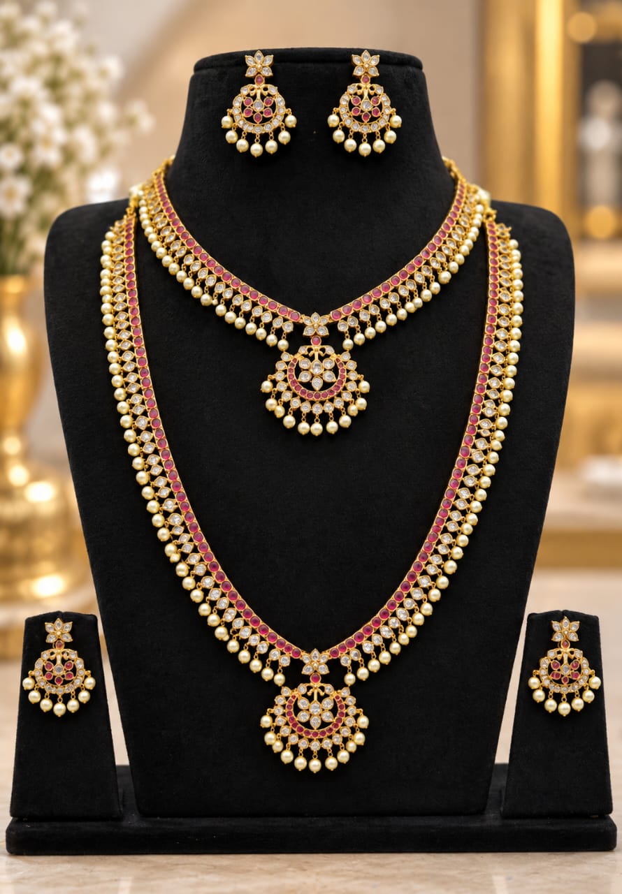 kemp-stone-gold-finish-haram-and-necklace-combo-set