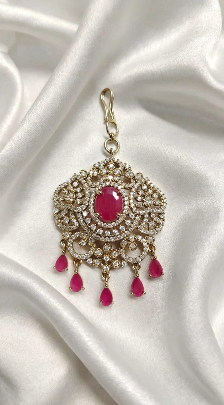 Mehndi Polish Victorian AD Stone Chutti