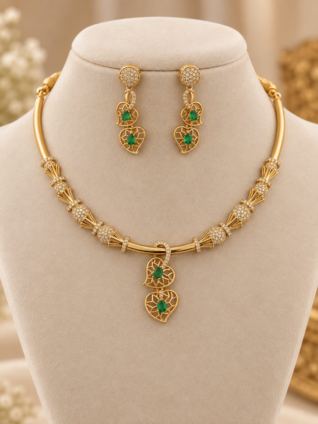 matt-finish-ad-stone-necklace-set
