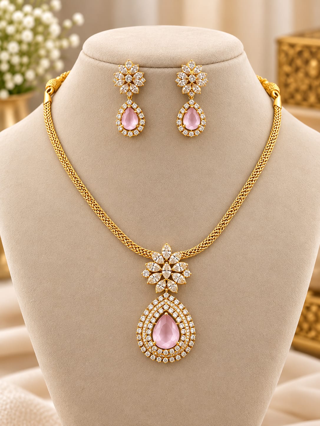 mehndi-polish-ad-stone-necklace-set