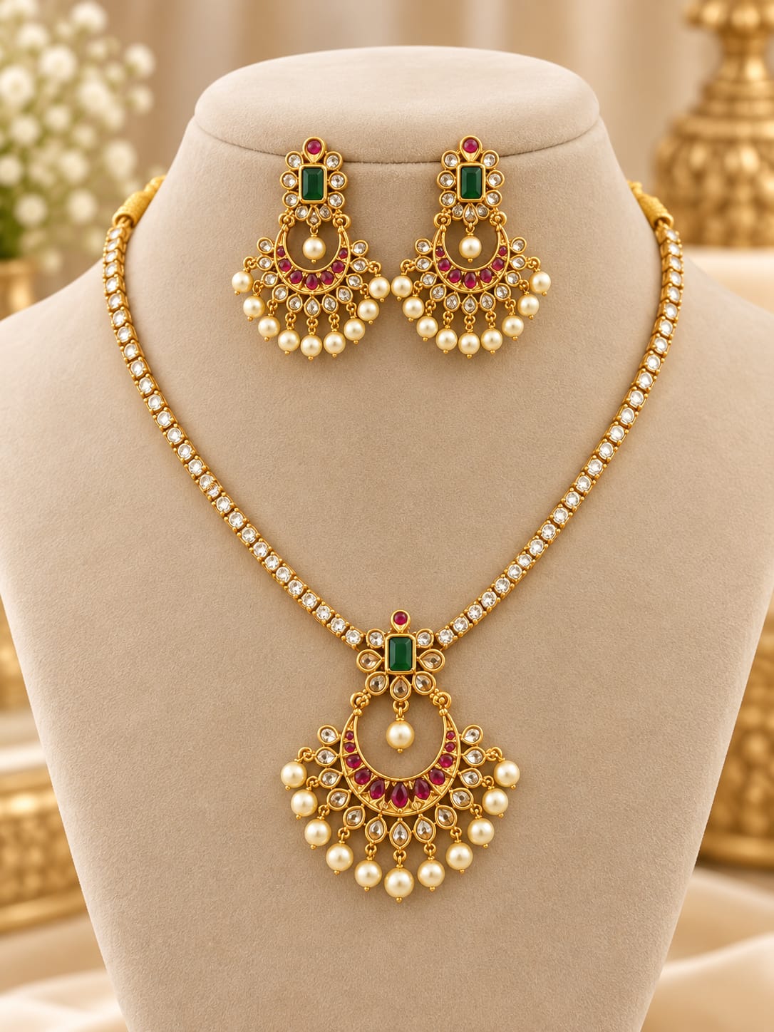 gold-finish-ad-stone-kemp-necklace-set