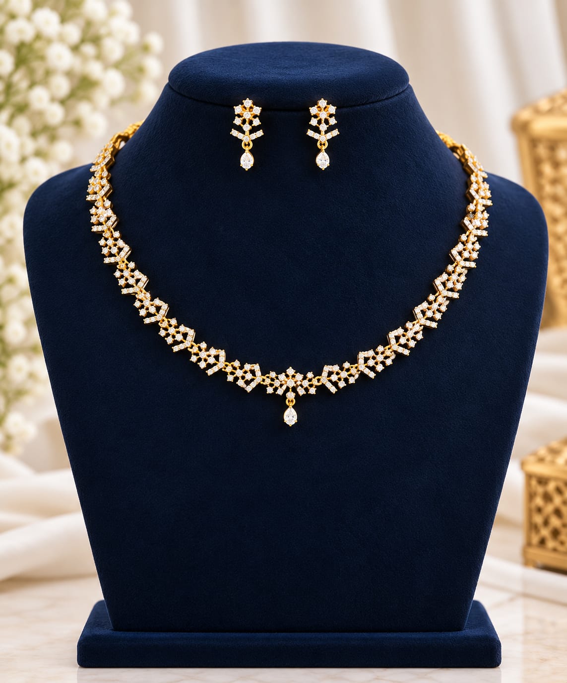 gold-finish-ad-stone-necklace-set