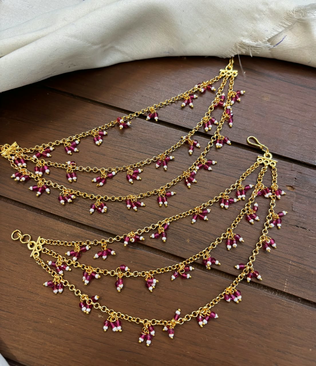 gold-finish-ad-stone-beads-earchain