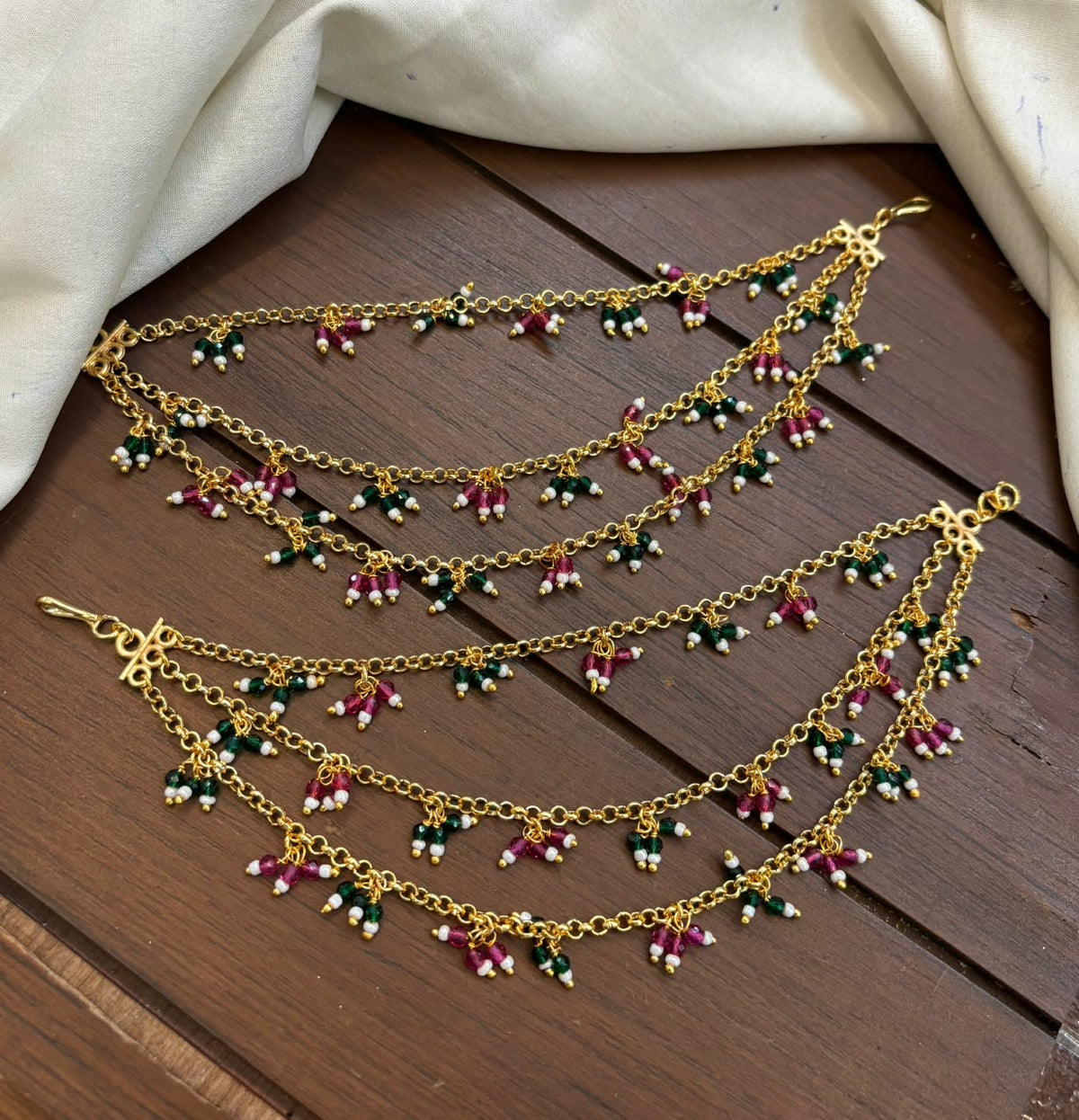 gold-finish-ad-stone-beads-earchain