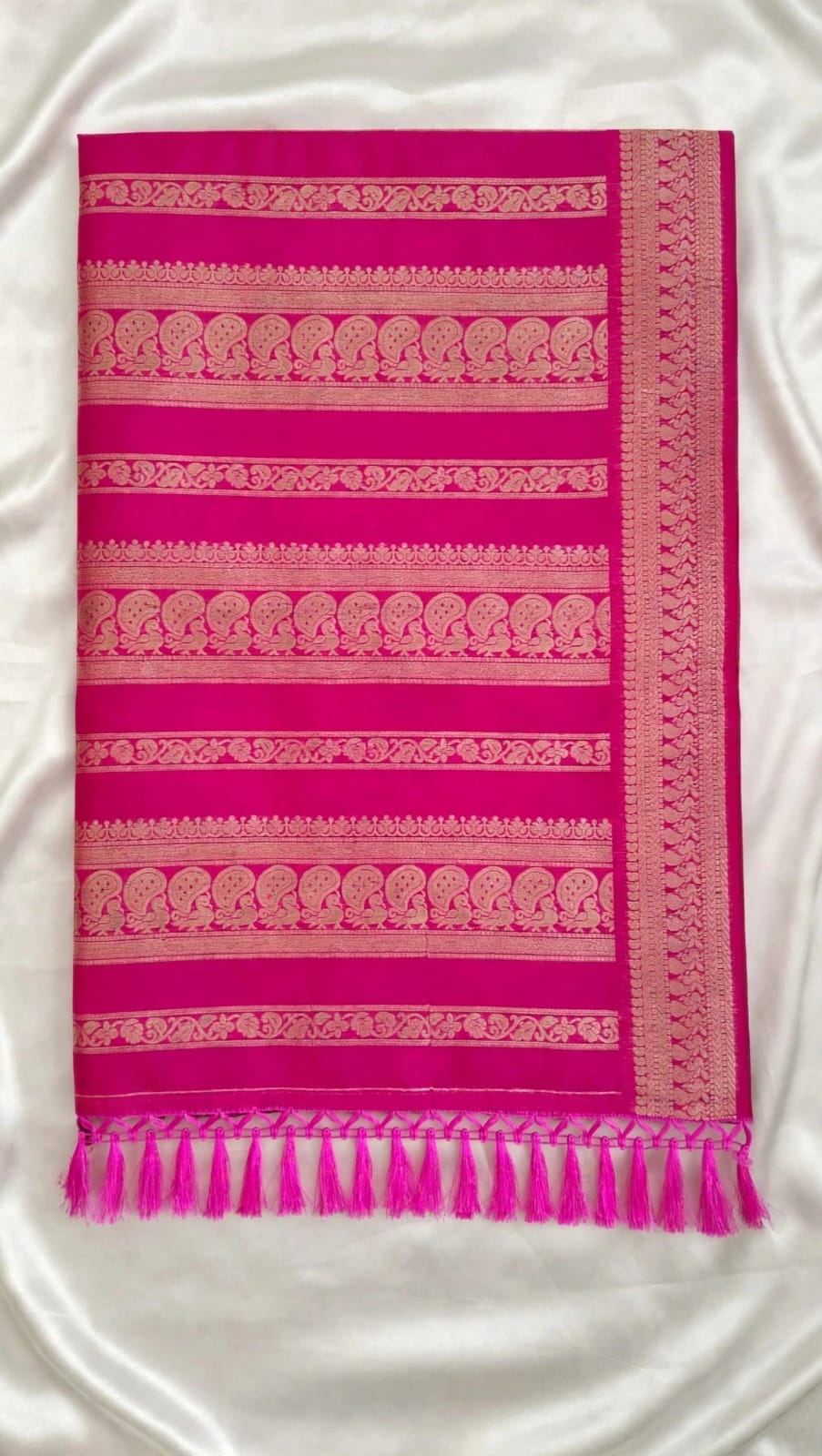 black-and-rani-pink-pochampalli-cotton-saree