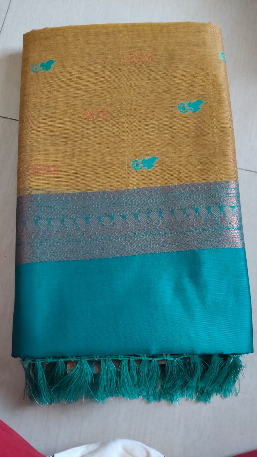 blue-and-pale-yellow-tissue-cotton-saree