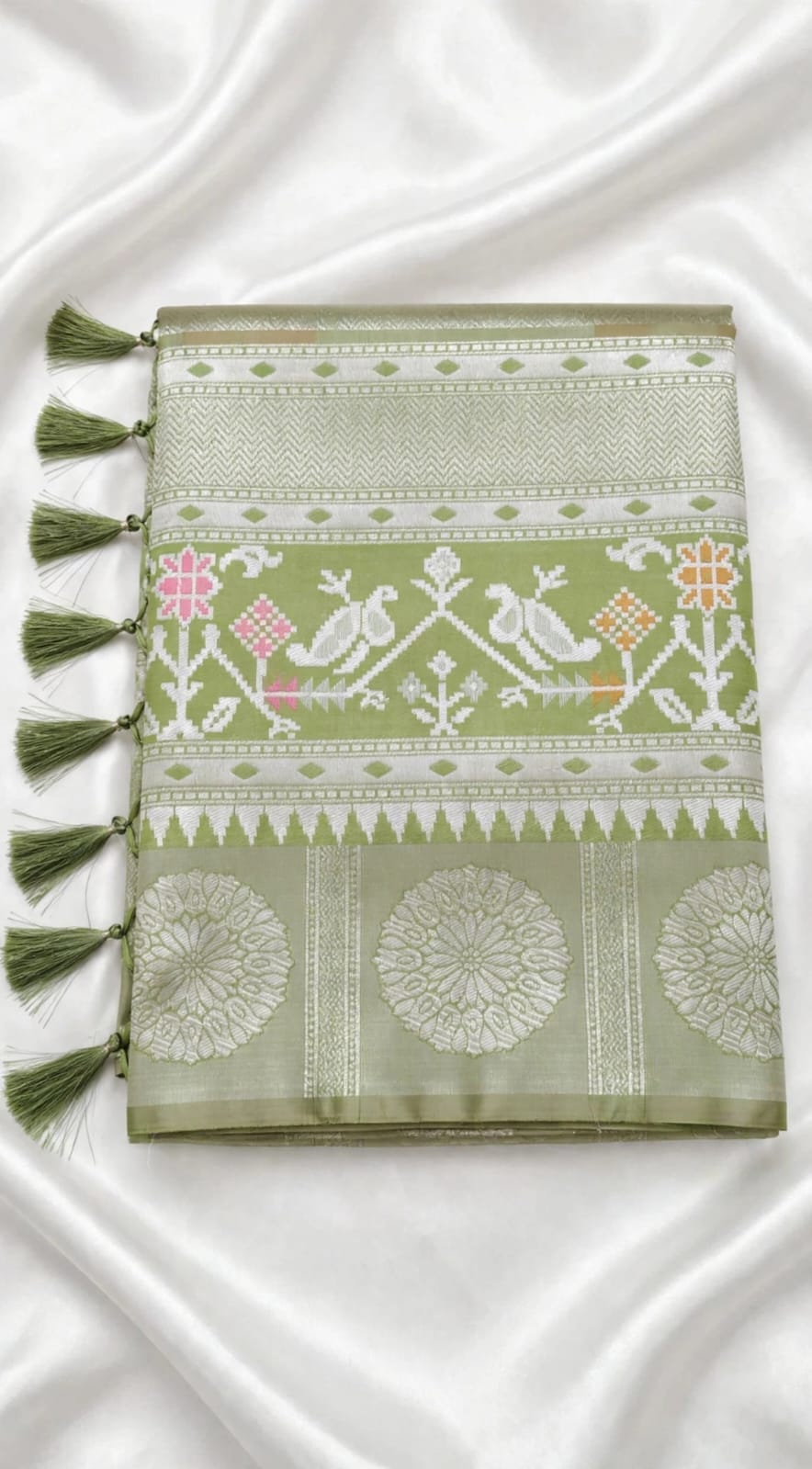 white-and-mint-green-cotton-silk-saree