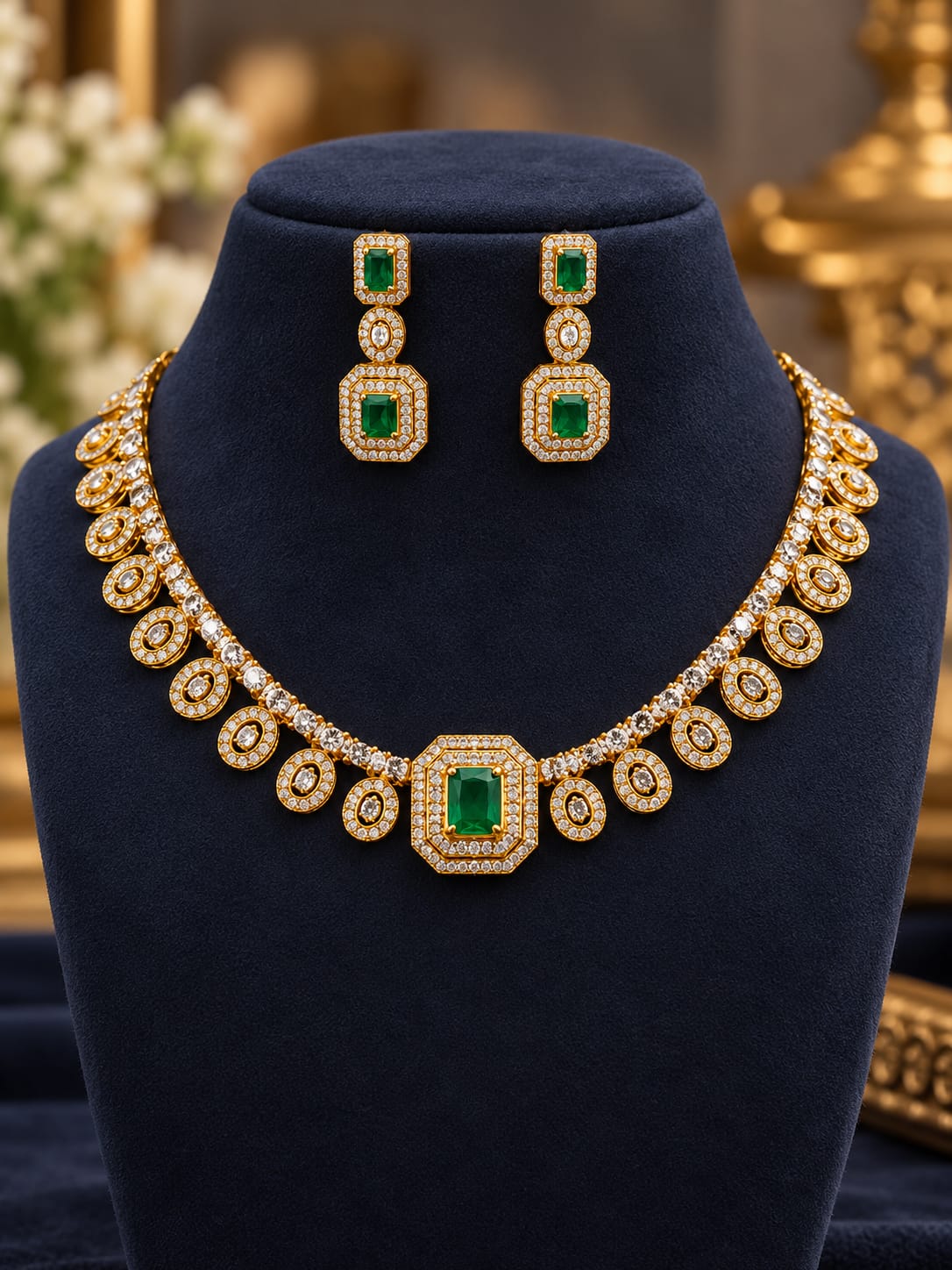 gold-finish-ad-stone-necklace-set