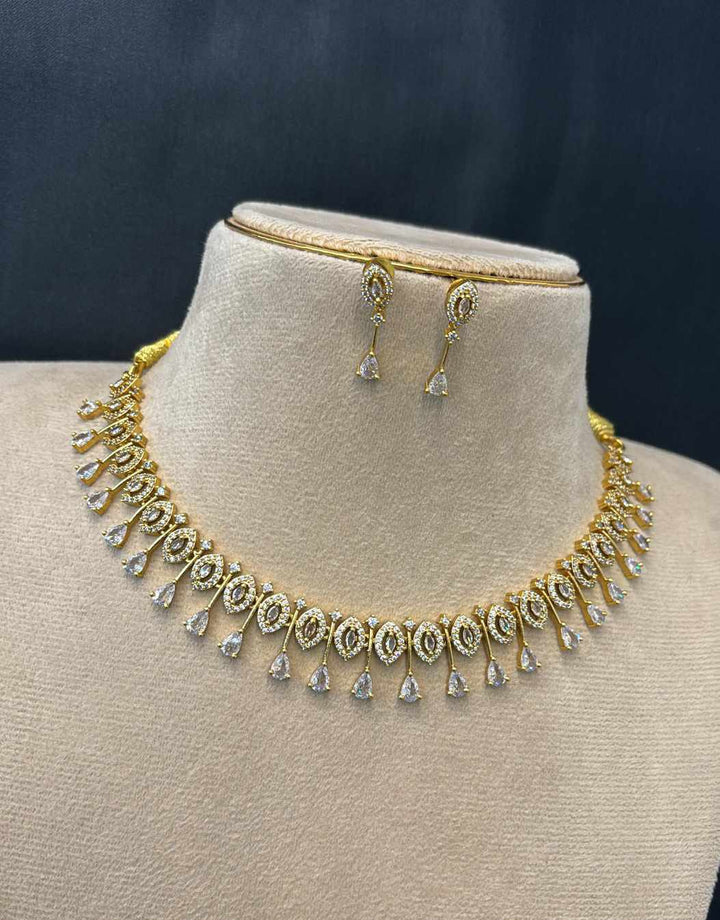AD Stone Necklace Set