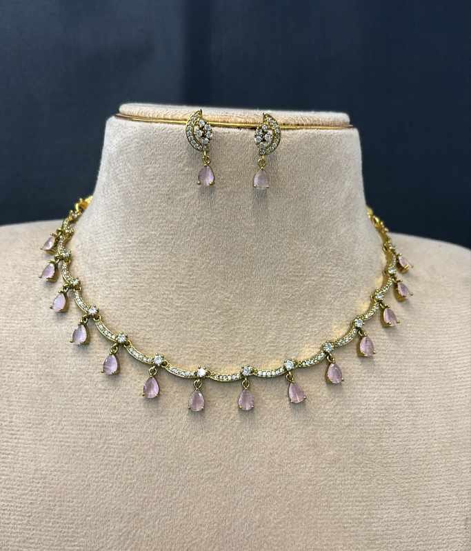 ad-stone-gold-finish-necklace-set
