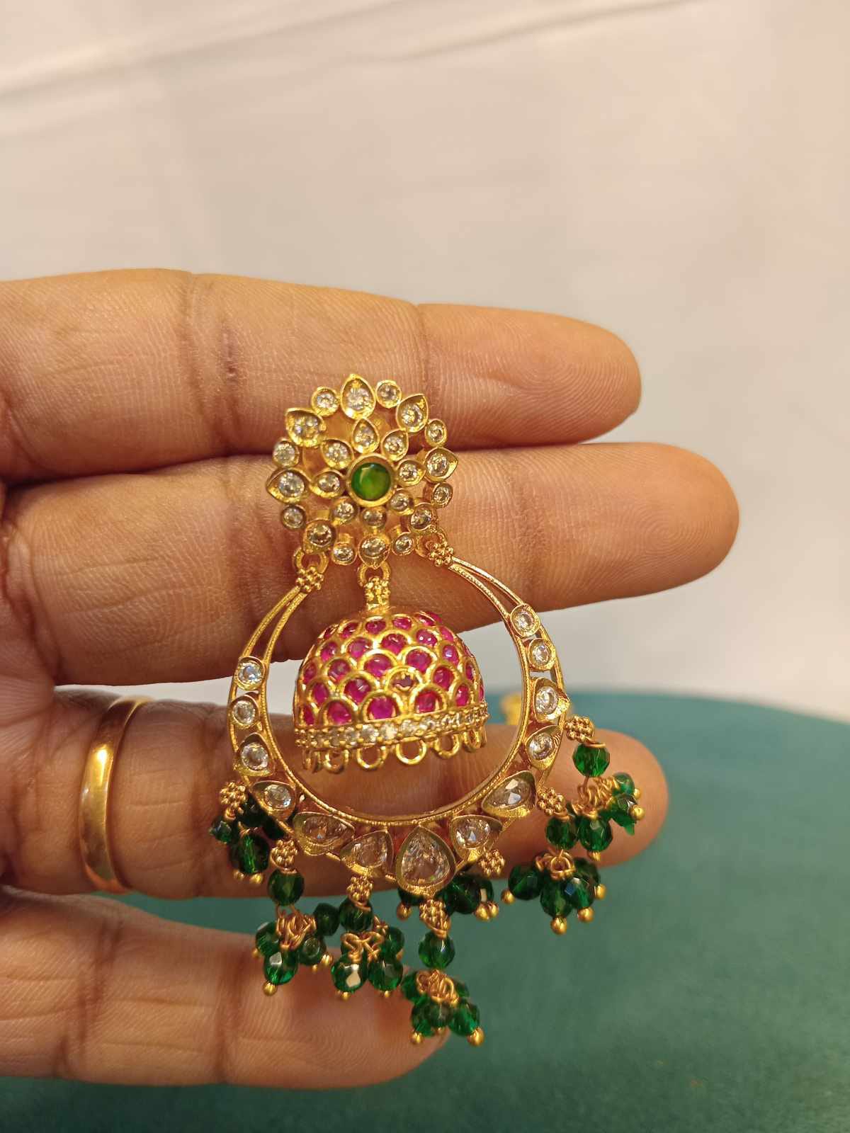 chandbali-ad-stone-jhumka-earrings