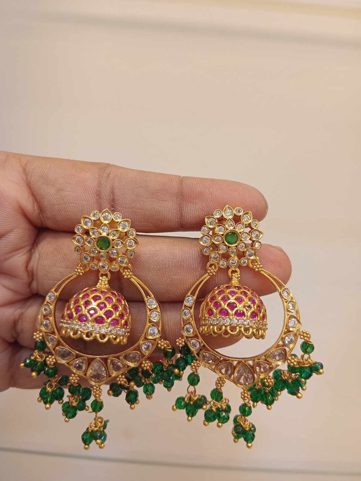chandbali-ad-stone-jhumka-earrings