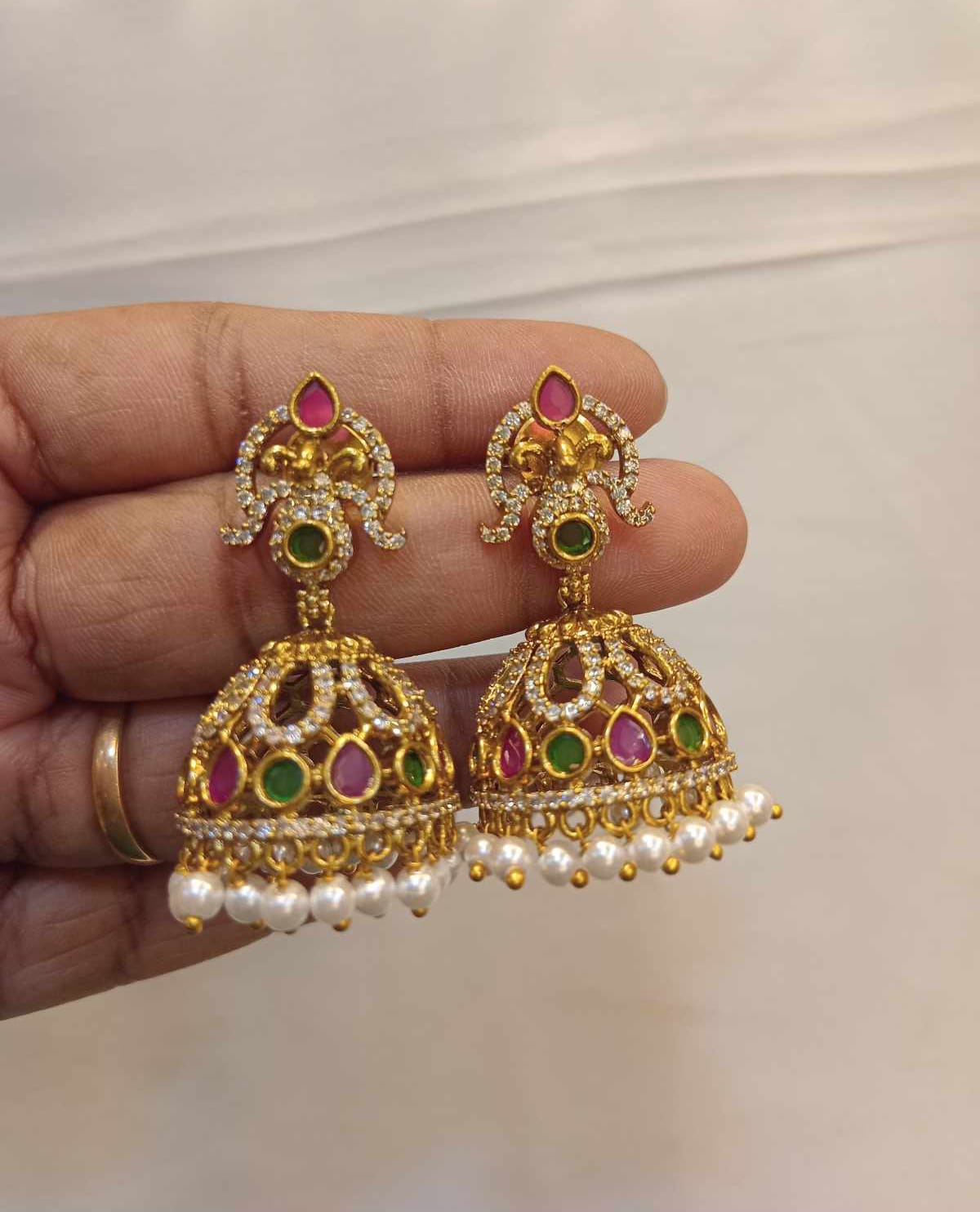 ad-stone-matt-finish-jhumka