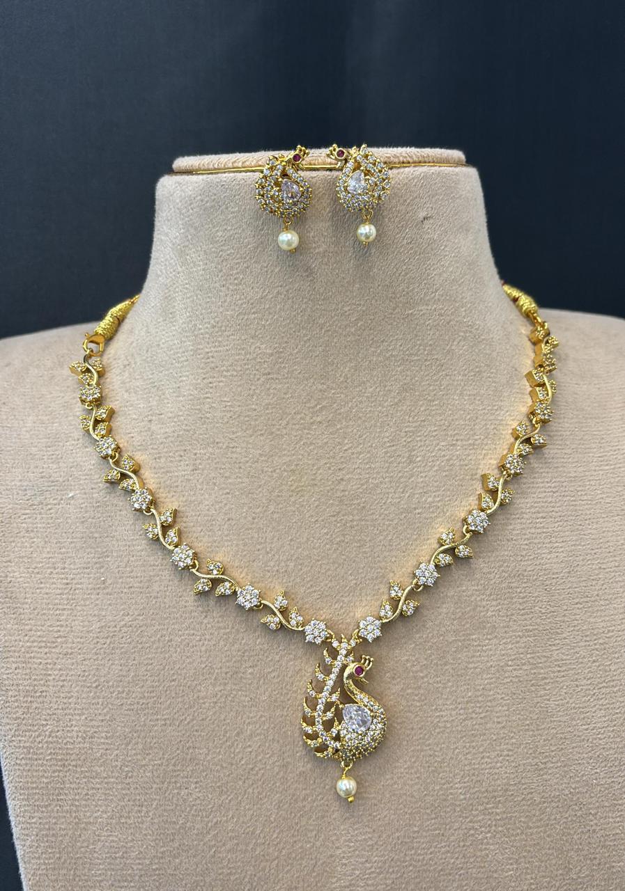 ad-stone-gold-finish-peacock-necklace-set