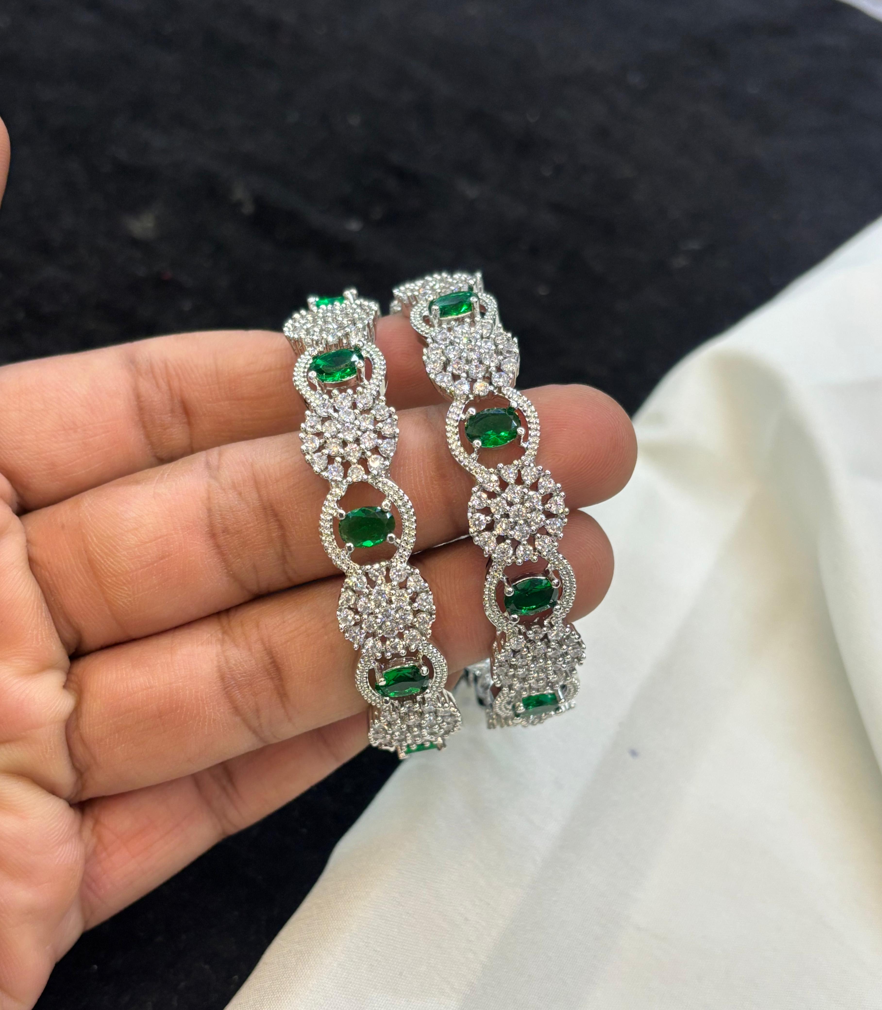 silver-polish-ad-stone-bangles