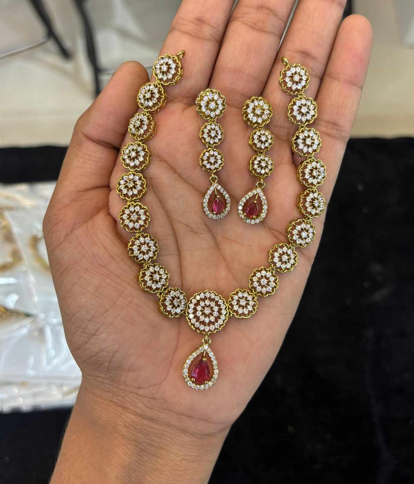 ad-stone-gold-finish-necklace-set