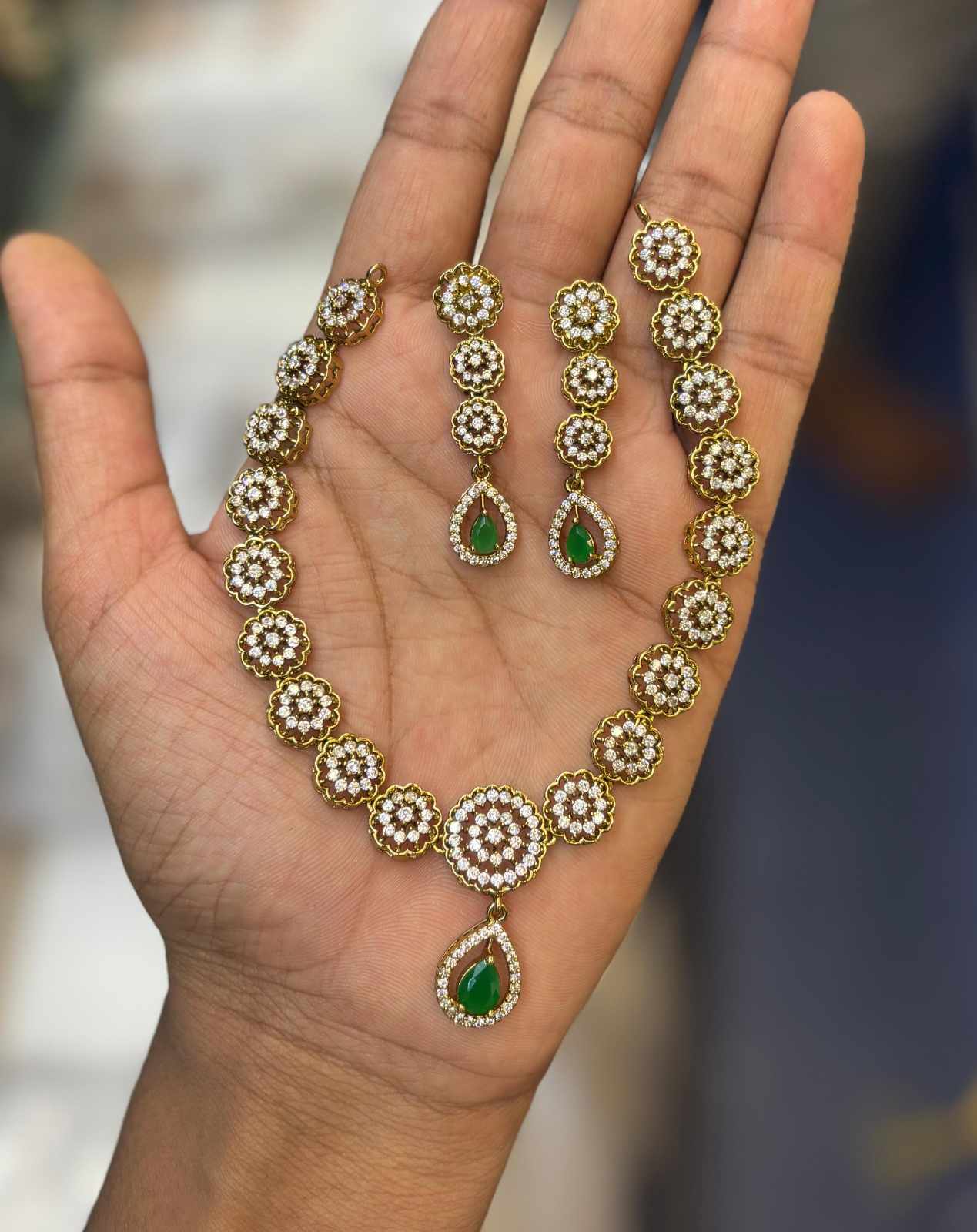 ad-stone-gold-finish-necklace-set