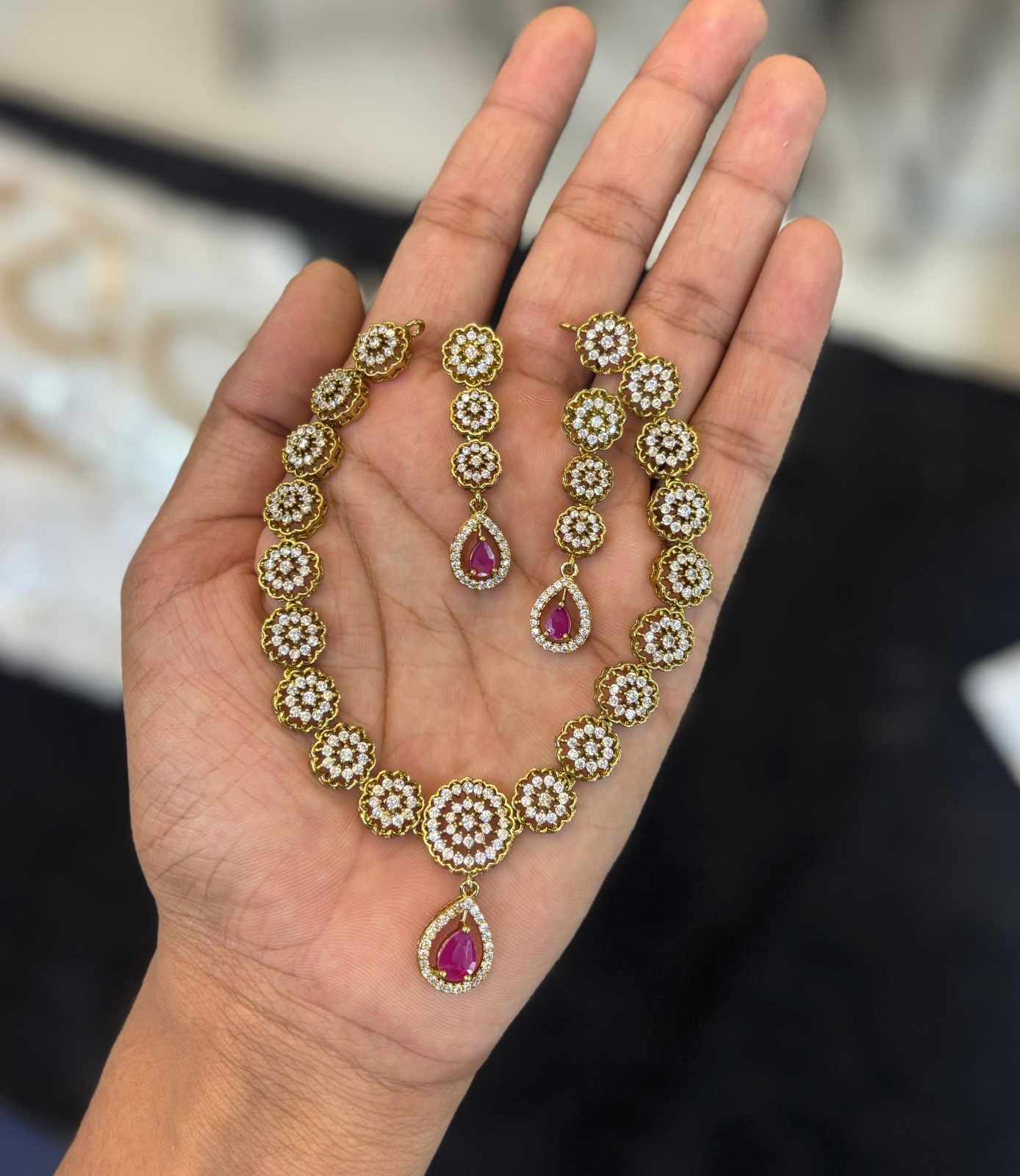 ad-stone-gold-finish-necklace-set