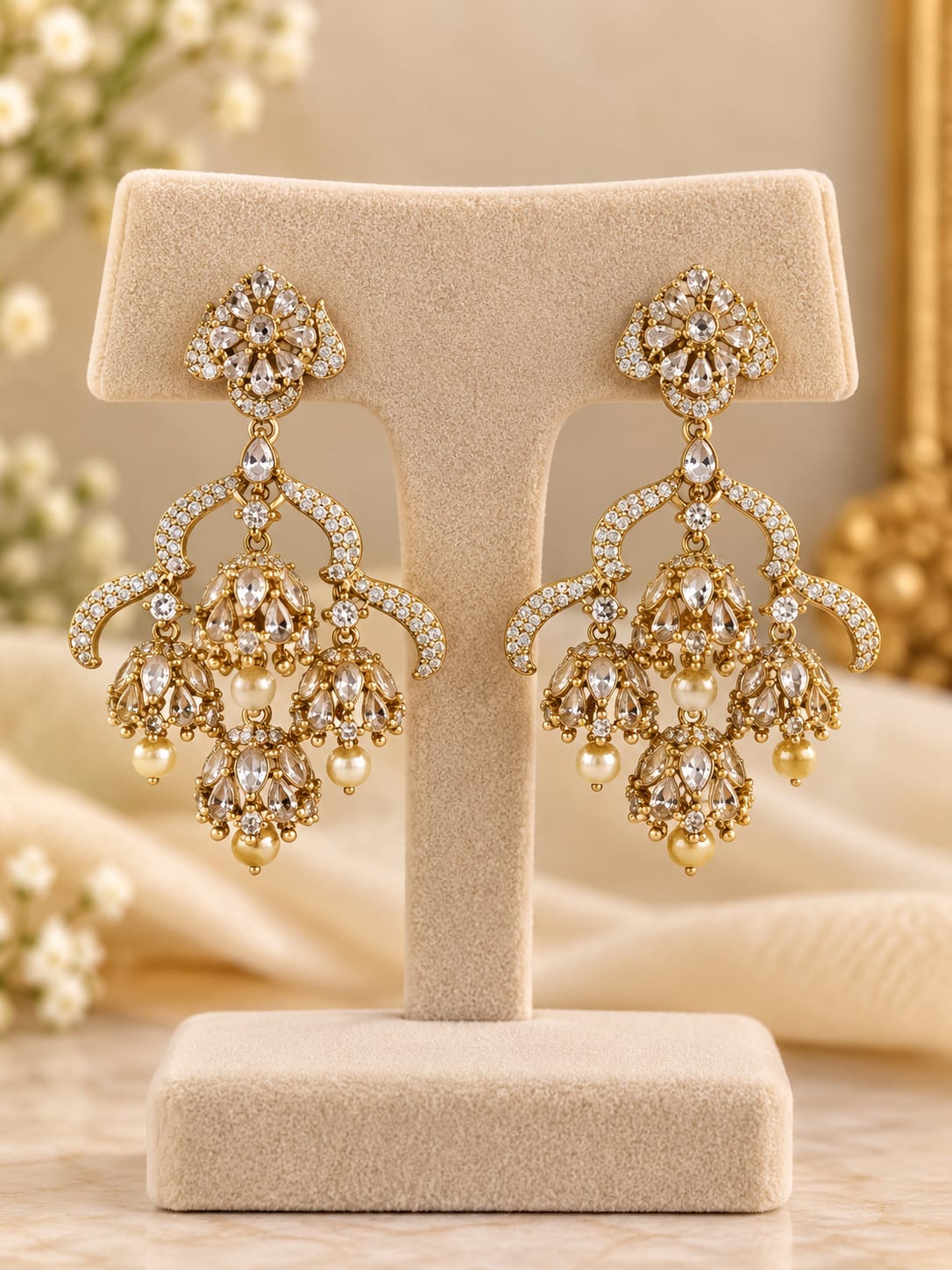 mehndi-polish-ad-stone-earrings