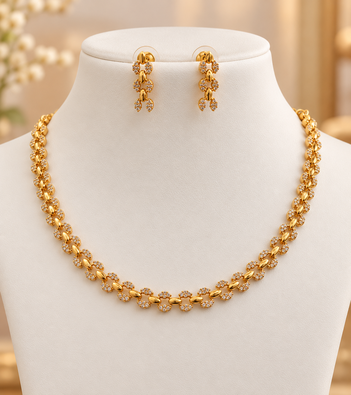 ad-stone-gold-finish-necklace-set