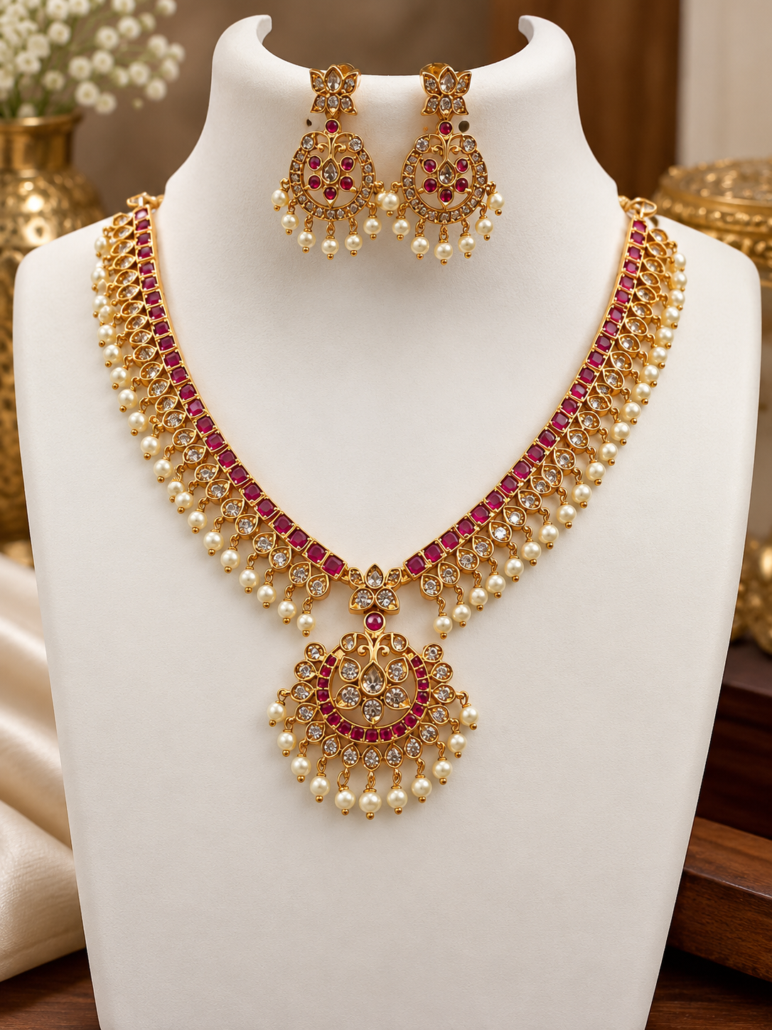 kemp-stone-matt-finish-necklace-set
