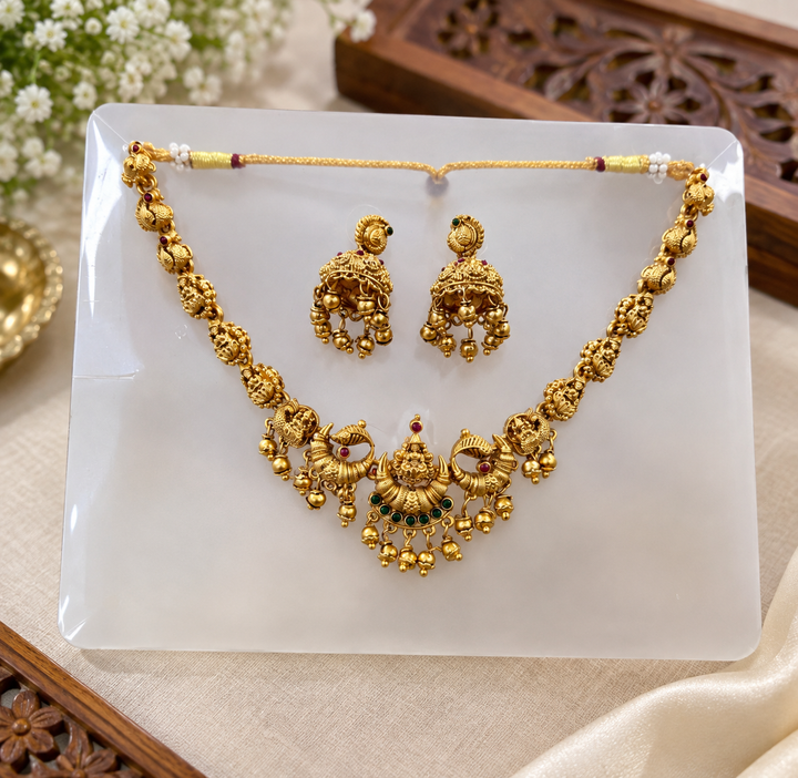 Antique Finish Necklace Set