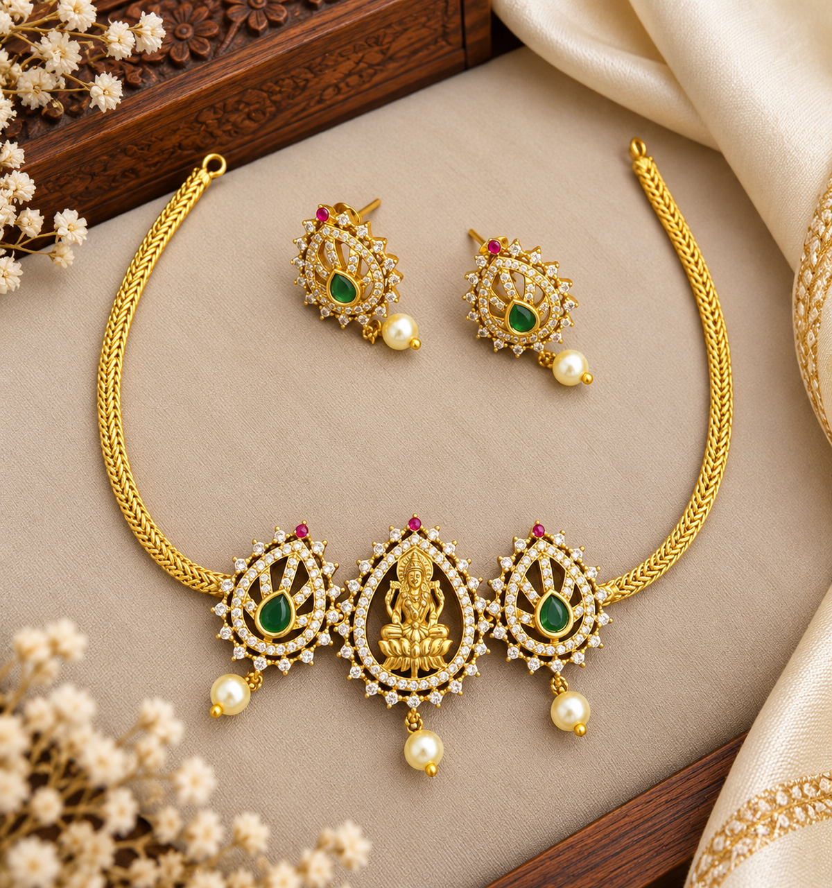adstone-matt-finish-necklace-set