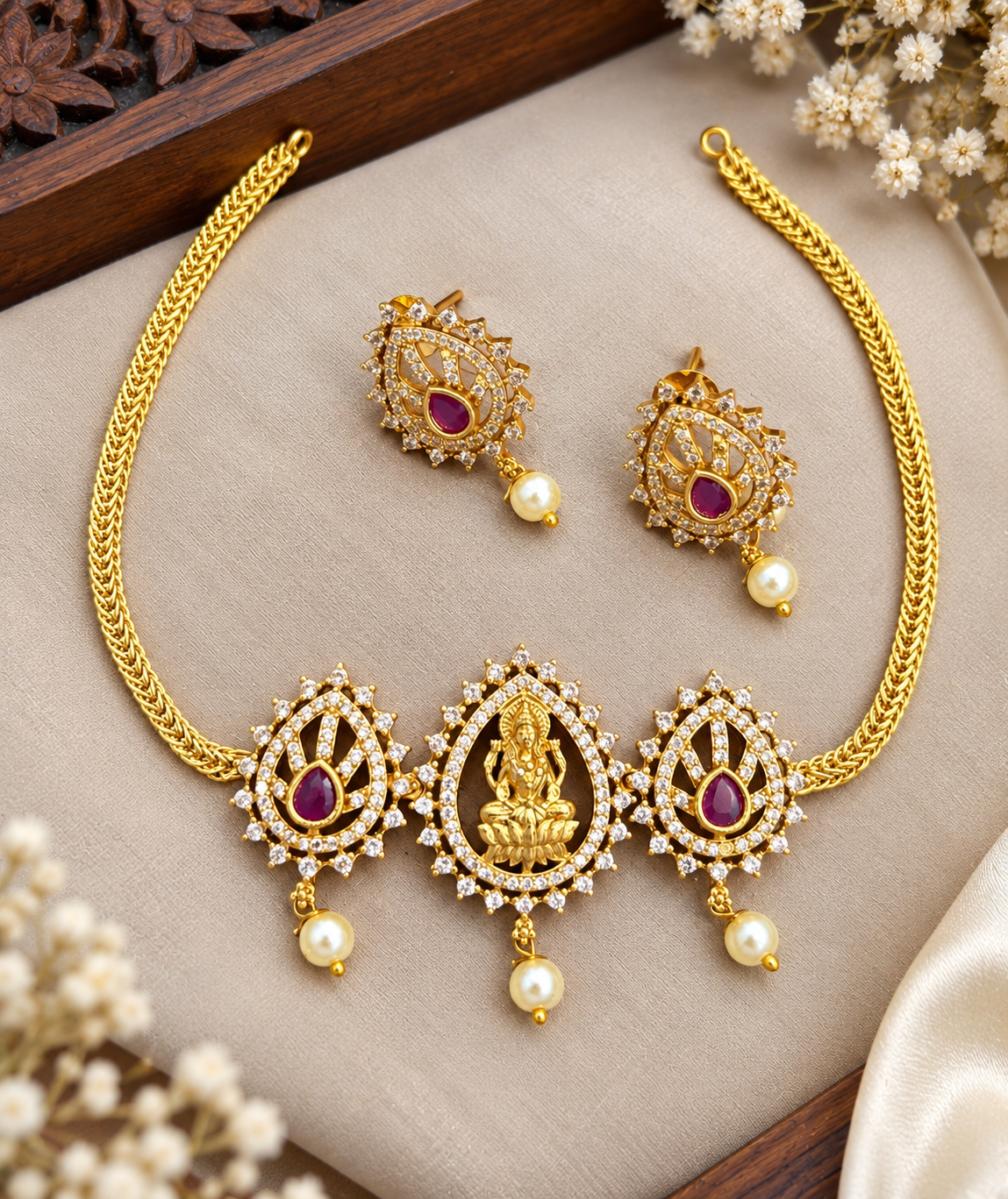 adstone-matt-finish-necklace-set