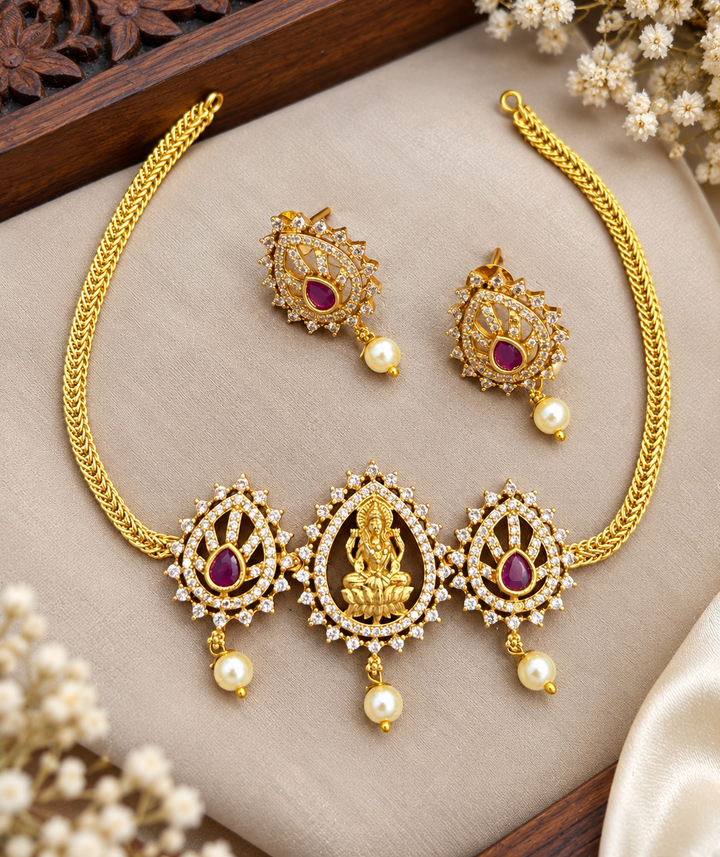Adstone Matt finish necklace set