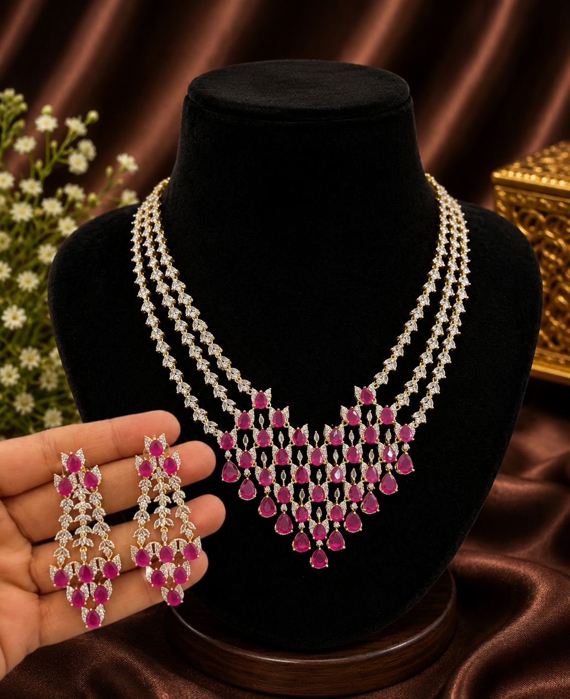 gj-polish-ad-stone-layer-necklace-set