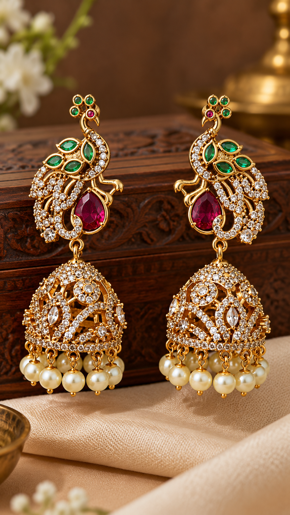 ad-stone-peacock-jhumka