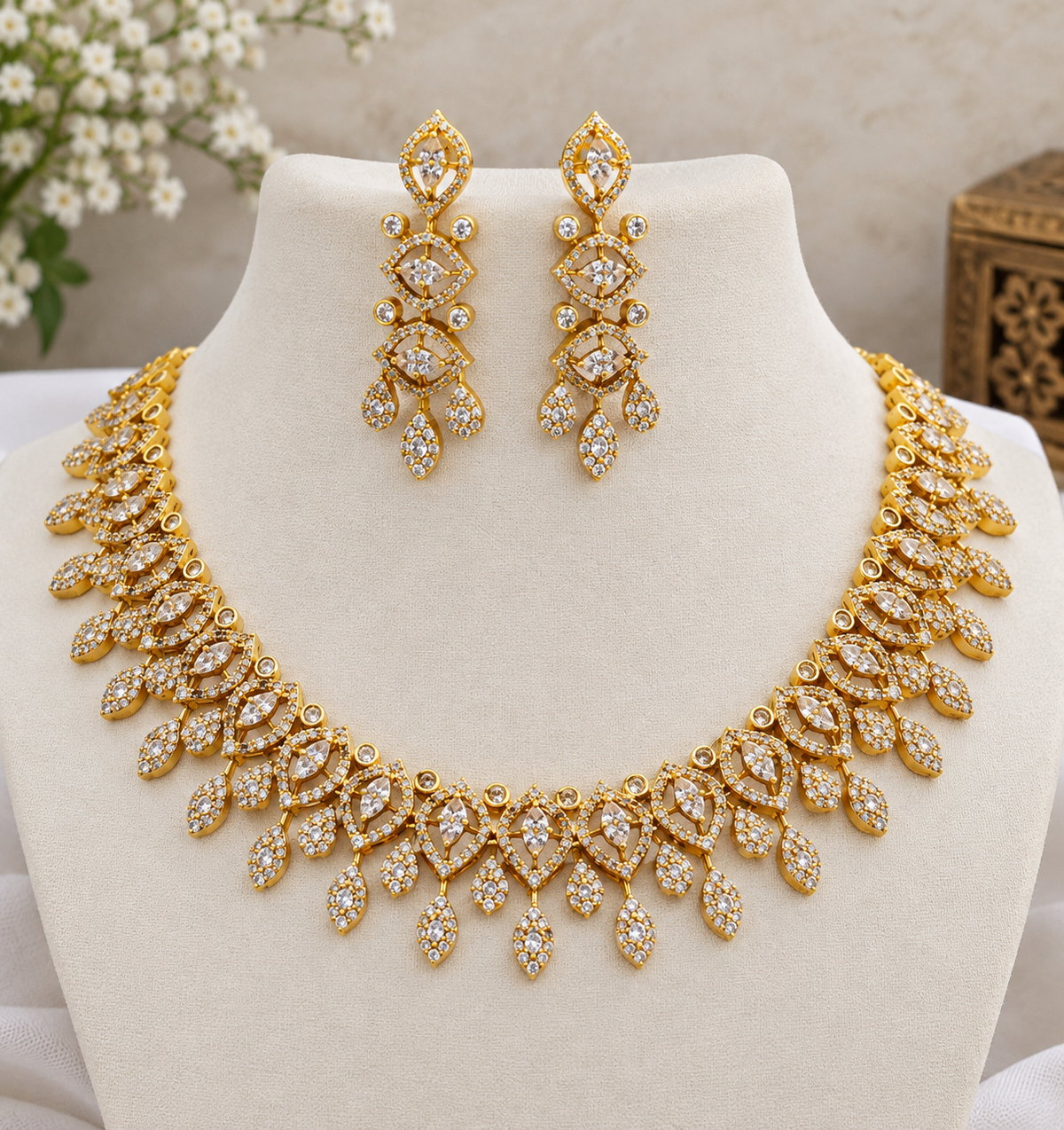 adstone-gold-finish-necklace-set