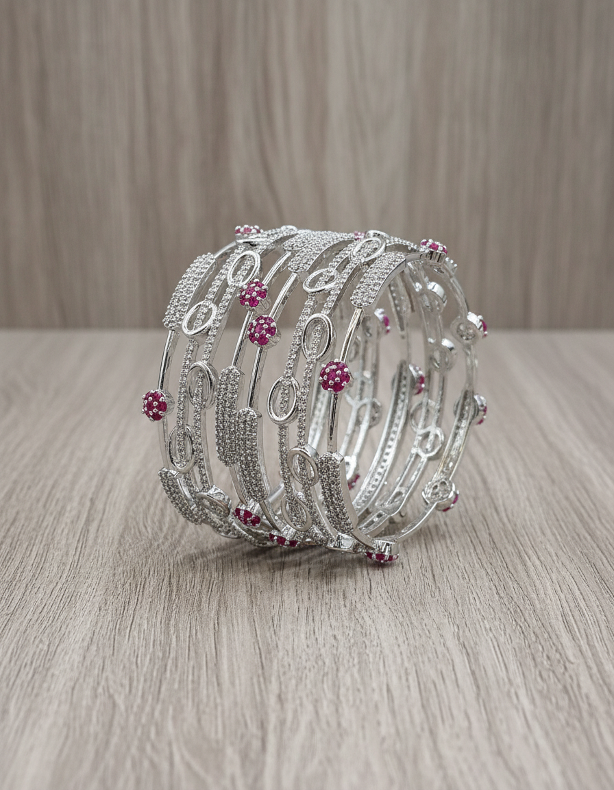 silver-polish-ad-stone-bangles