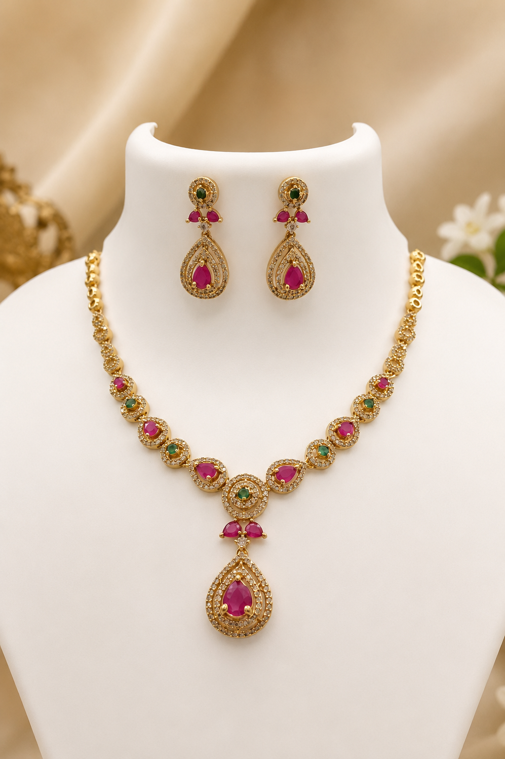 rani-pink-ad-stone-necklace